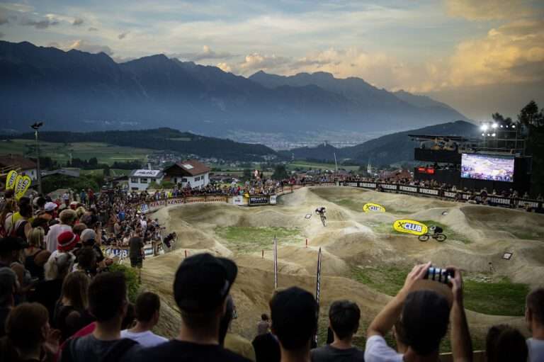 Event location of Crankworx Innsbruck 2024, bike park Mutteralmpark